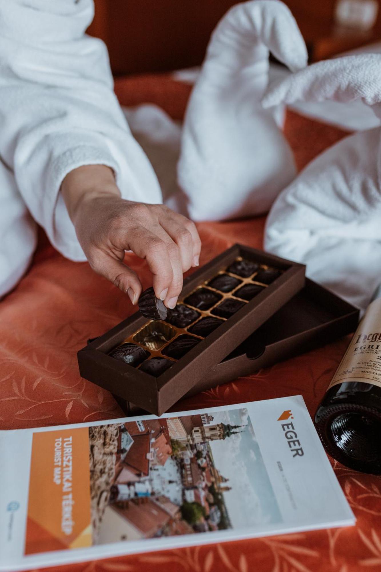 Hotel Korona Wellness, Rendezveny Es Borszalloda Эгер Экстерьер фото